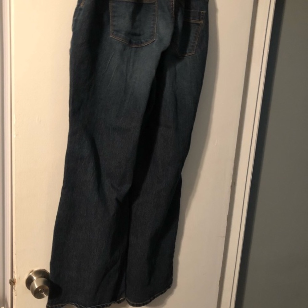 2x short bootcut maternity jeans